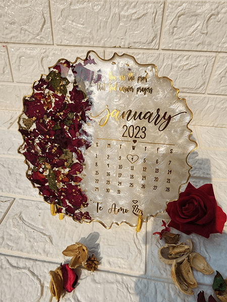 Zig Zag circular Memory Calender