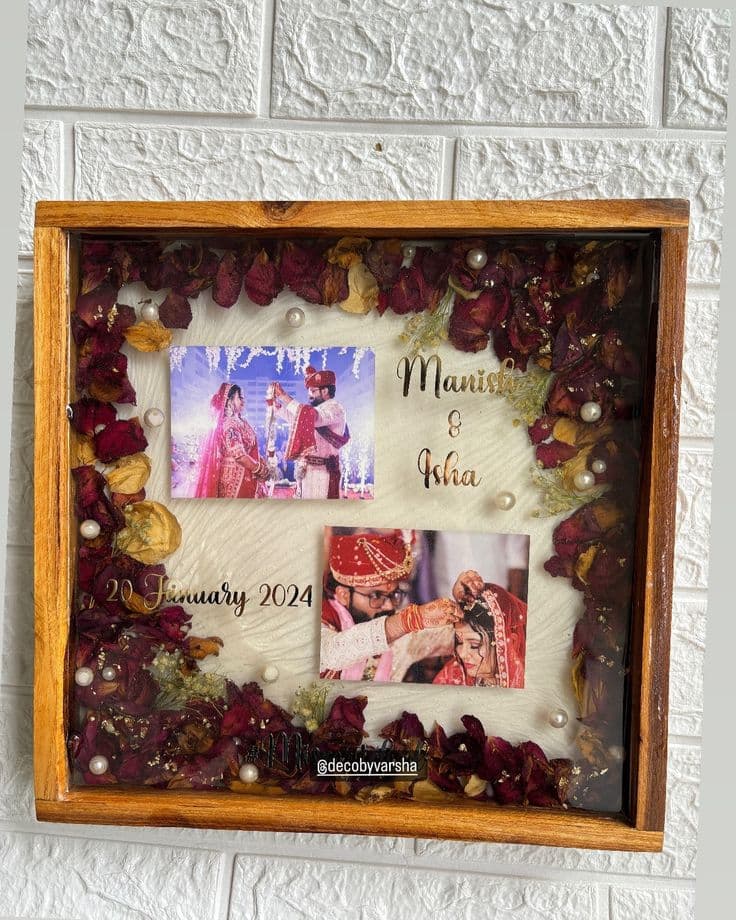 Wood Frame circular