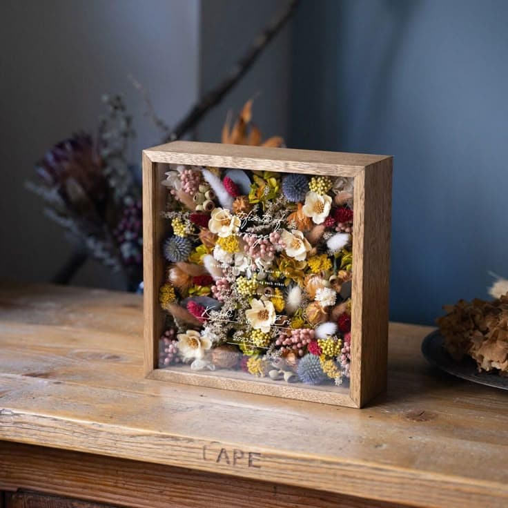 Wood Frame circular