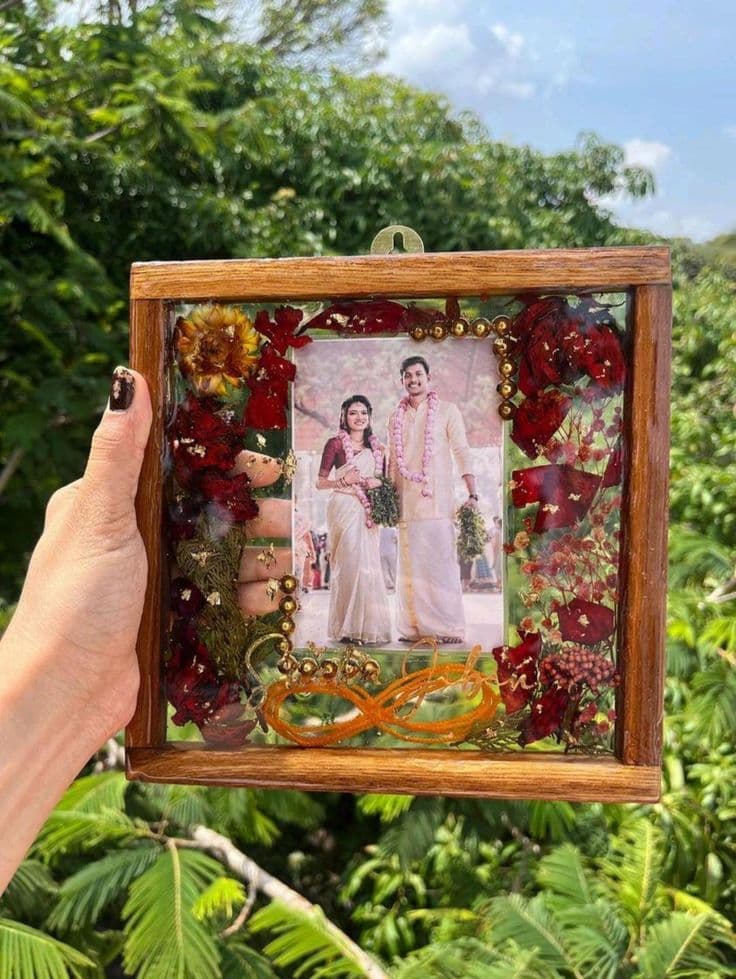 Wood Frame circular