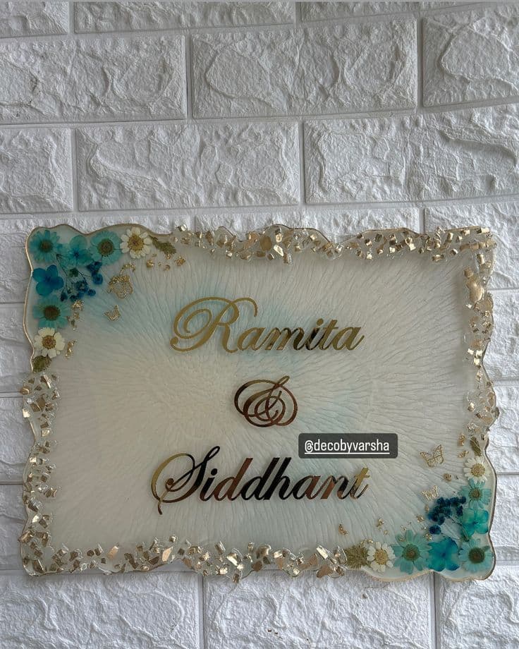 Wood Frame circular