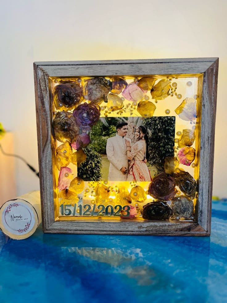 Wood Frame circular